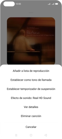 Pulsa Añadir a lista de reproducción.