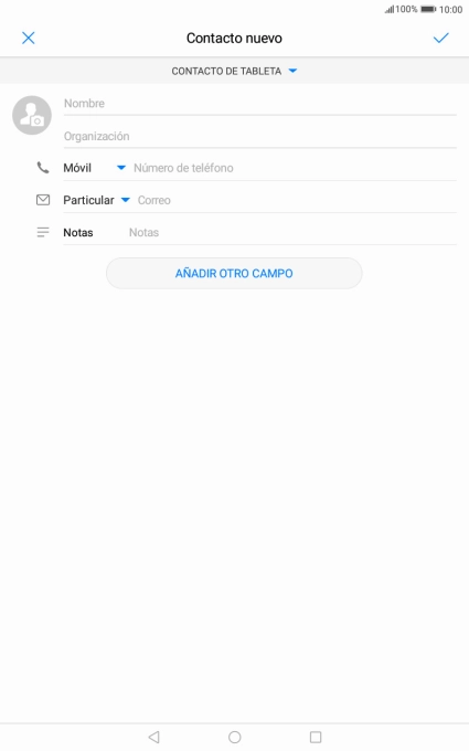 Pulsa la lista desplegable de la guía.