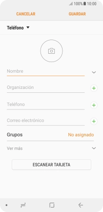 Pulsa la lista desplegable de la guía.
