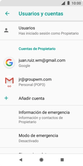 Pulsa la tecla de inicio para terminar y regresar a la pantalla de inicio.