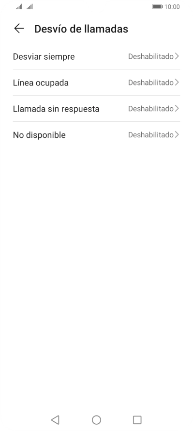 Pulsa la tecla de inicio para terminar y regresar a la pantalla de inicio.