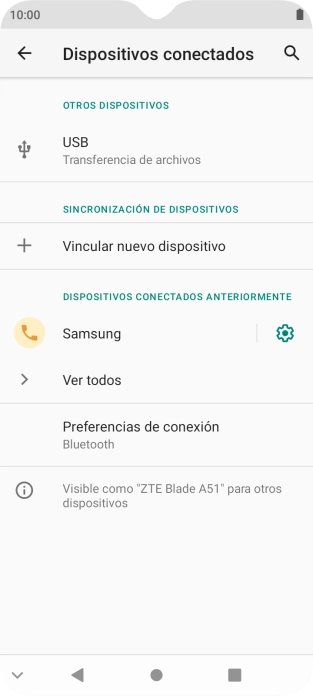 Pulsa la tecla de inicio para terminar y regresar a la pantalla de inicio.