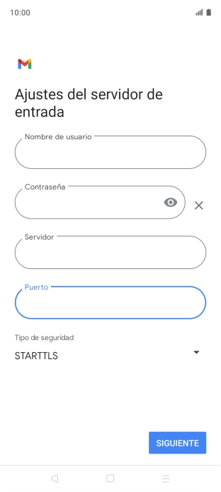 Pulsa la lista desplegable bajo 