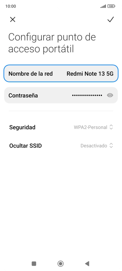 Pulsa Seguridad.