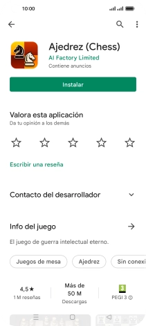 Pulsa la tecla de inicio para terminar y regresar a la pantalla de inicio.