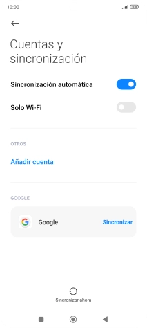 Pulsa Añadir cuenta.