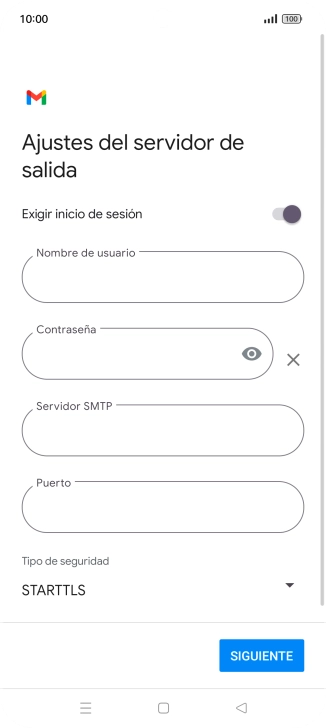 Pulsa el indicador junto a 