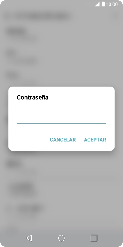 Introduce wap125 y pulsa ACEPTAR.