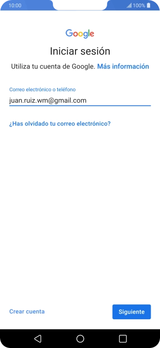 Pulsa Siguiente.