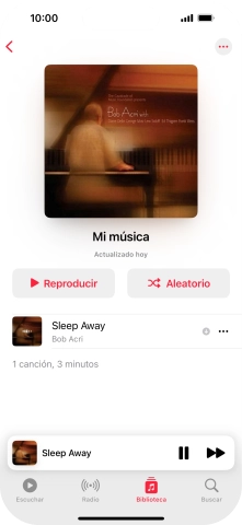 Pulsa el título de la canción.
