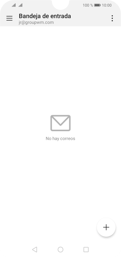 Desliza el dedo hacia la derecha desde la parte izquierda de la pantalla.