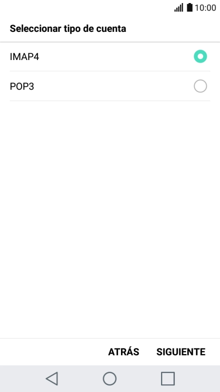 Pulsa POP3.