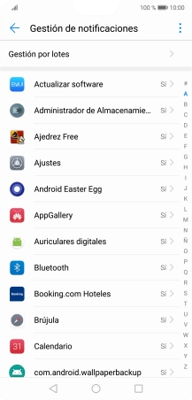 Pulsa la app deseada.