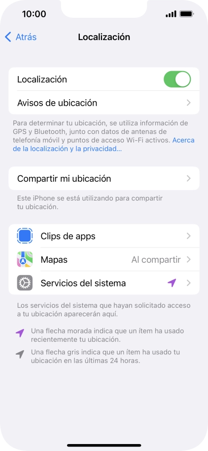 Pulsa la app deseada.