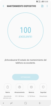 Pulsa Batería.
