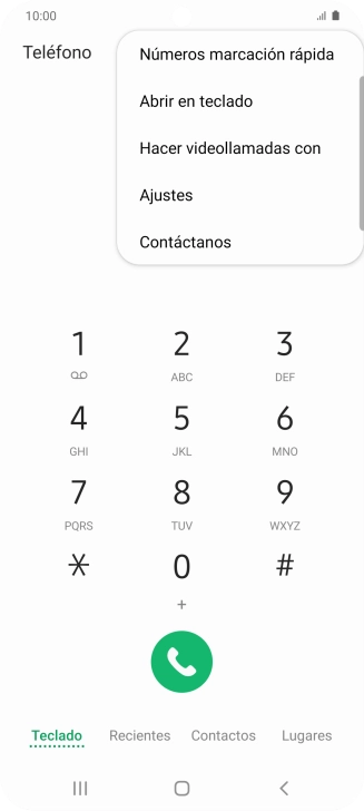 Pulsa Ajustes.