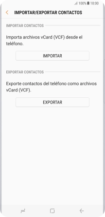 Pulsa IMPORTAR.