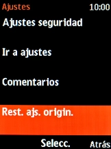 Selecciona Rest. ajs. origin..