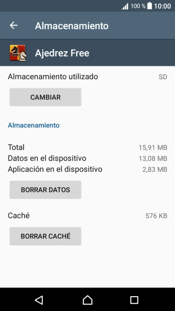 Pulsa la tecla de inicio para terminar y regresar a la pantalla de inicio.