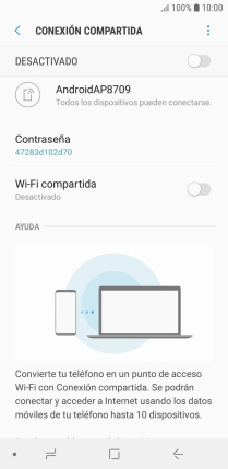 Pulsa el icono de menú.
