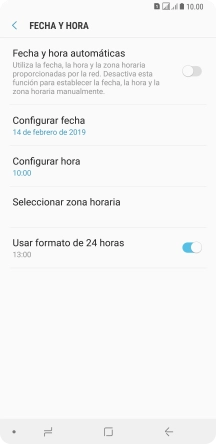 Pulsa el indicador junto a 