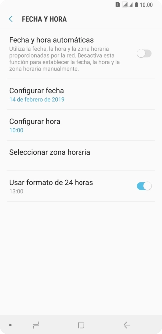 Pulsa el indicador junto a 