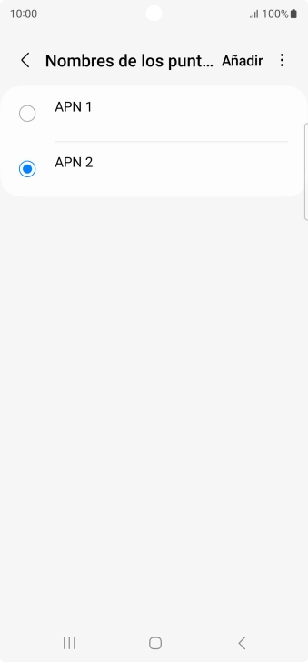 Pulsa la tecla de inicio para terminar y regresar a la pantalla de inicio.