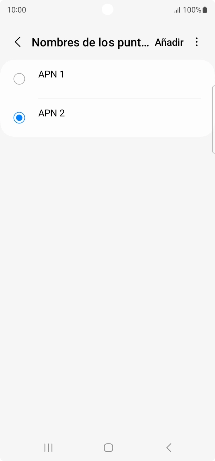 Pulsa la tecla de inicio para terminar y regresar a la pantalla de inicio.