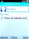 Elige Nombre e introduce el nombre deseado.