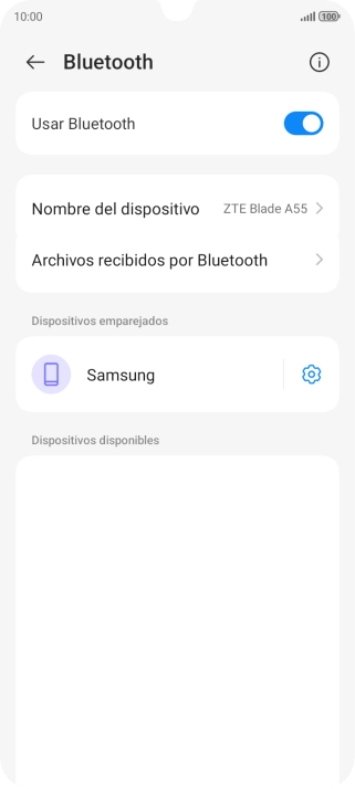 Desliza el dedo hacia arriba desde la parte inferior de la pantalla para terminar y volver a la pantalla de inicio.