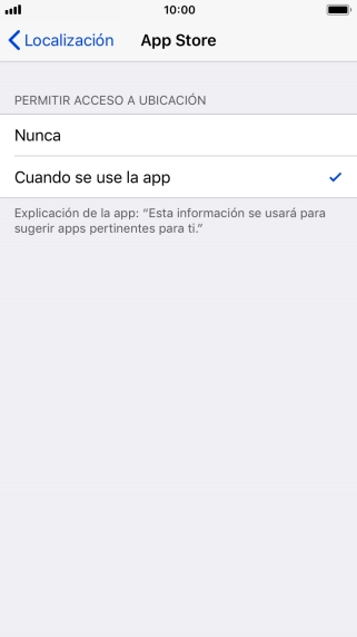 Pulsa el ajuste deseado para activar o desactivar la función.
