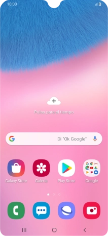 Cuando el icono de carga de batería aparece en la pantalla, el teléfono se está cargando.