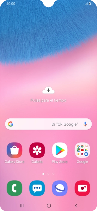 Cuando el icono de carga de batería aparece en la pantalla, el teléfono se está cargando.