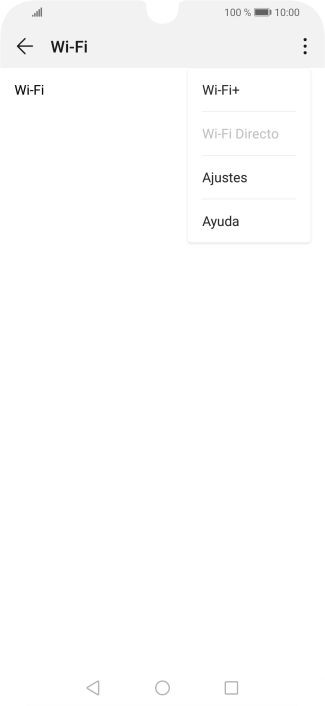 Pulsa Wi-Fi+.