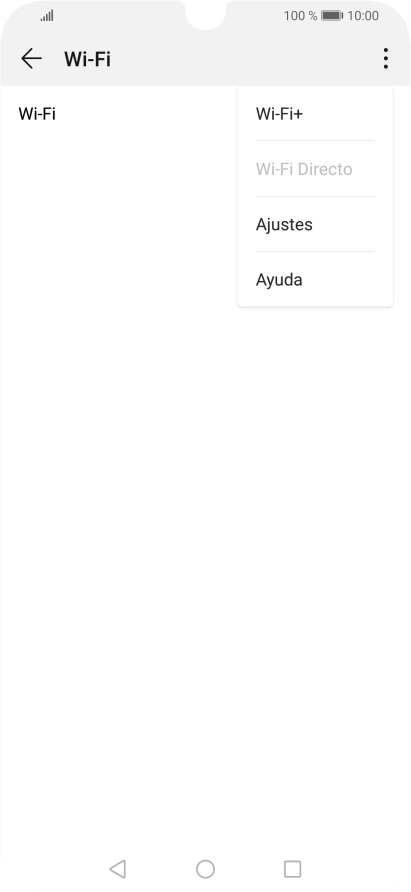 Pulsa Wi-Fi+.