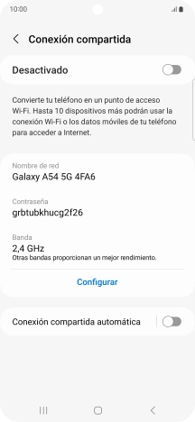 Pulsa Configurar.
