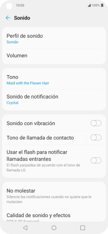 Pulsa la tecla de inicio para terminar y regresar a la pantalla de inicio.