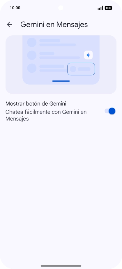 Pulsa el indicador junto a 
