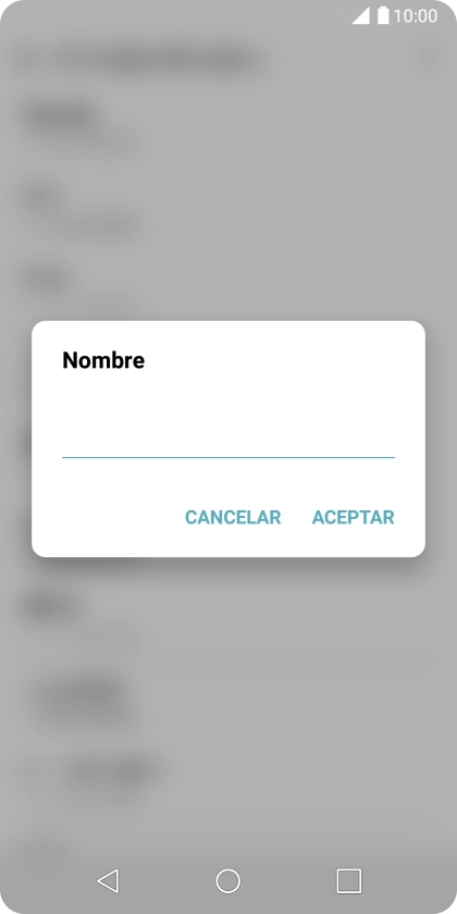 Introduce Vodafone Internet y pulsa ACEPTAR.