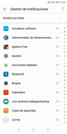 Pulsa la app deseada.