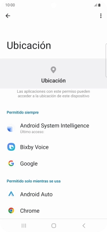 Pulsa la app deseada.