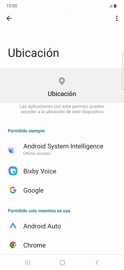 Pulsa la app deseada.
