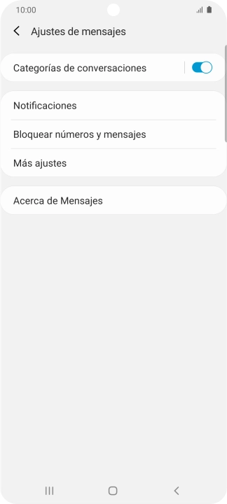 Pulsa Más ajustes.