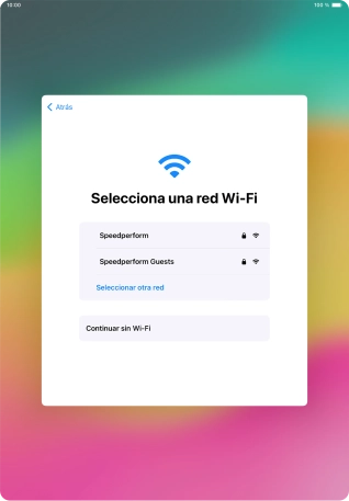 Pulsa la red wifi deseada.