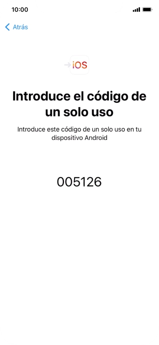 Seguir las indicaciones de la pantalla y de la app 