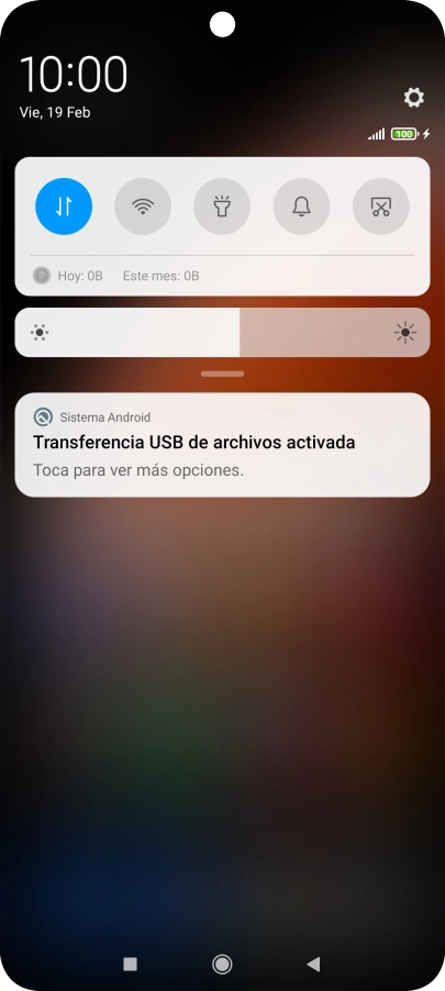 Pulsa Toca para ver más opciones..