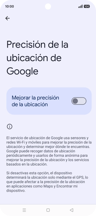Si pulsas el indicador junto a 