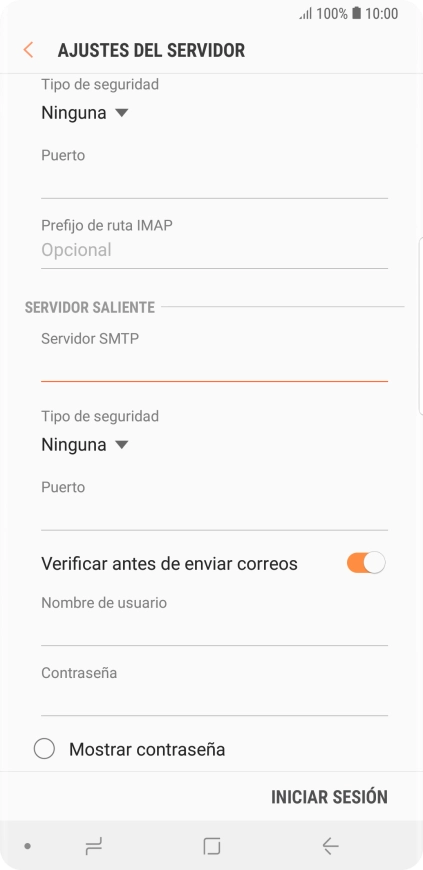 Pulsa la lista desplegable bajo 