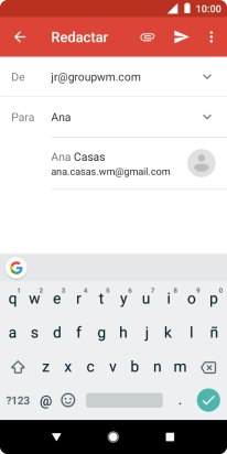 Pulsa el contacto deseado.