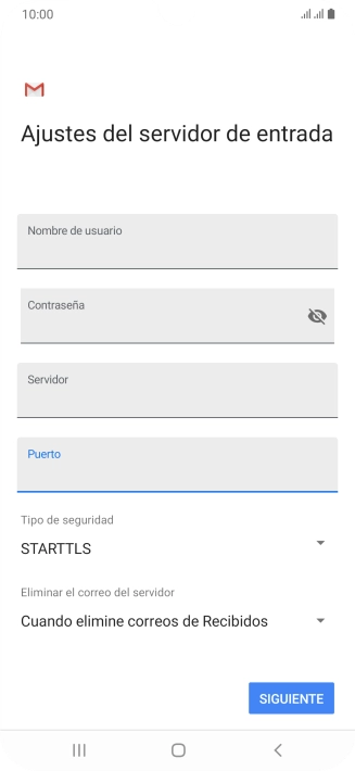 Pulsa la lista desplegable bajo 